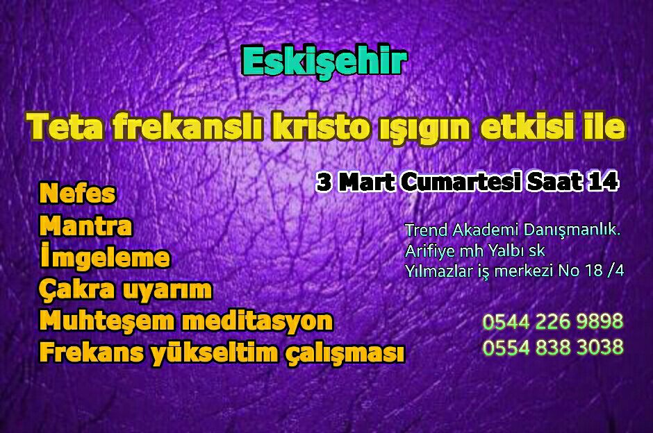 CEMİL YÜKSEL İLE ESKİŞEHİR BÖLGESİ FREKANS YÜKSELTİM ÇALIŞMASI...